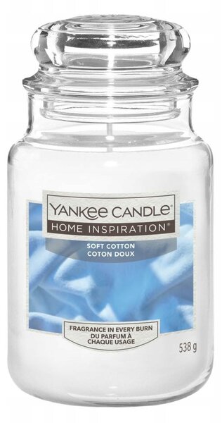 Parafínová vonná svíčka Soft Cotton Yankee Candle 1 ks