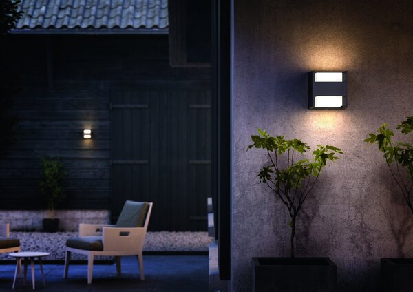 LED Venkovní nástěnné svítidlo Philips Arbour 2X4,5W, IP44