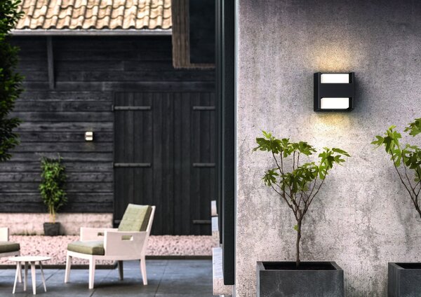 LED Venkovní nástěnné svítidlo Philips Arbour 2X4,5W, IP44