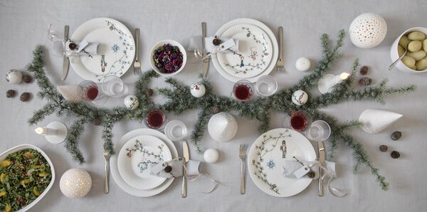 Kähler Design Dezertní talíř Hammershøi Christmas - 19 cm KD275