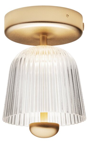 Stropní Lampa Nuura Aps, Asteea, stmívatelné, Zlatá / mosazná, Obývací pokoj, Kov, Skandinávský