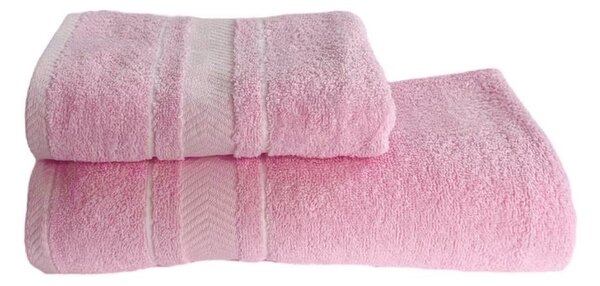 Froté osuška deluxe Maroko růžový 70x140cm TiaHome