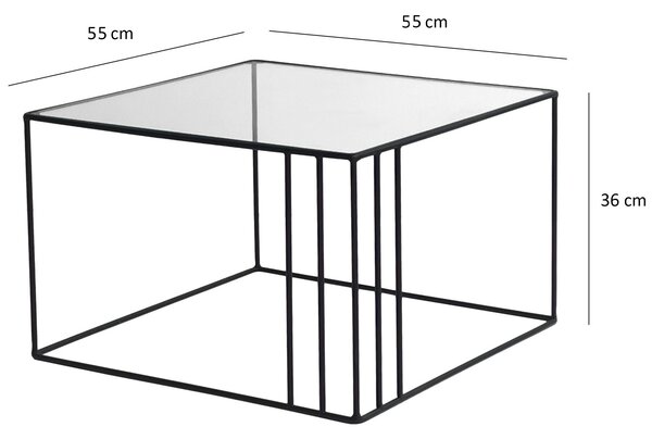 ASIR Konferenční stolek OUTLINE černá