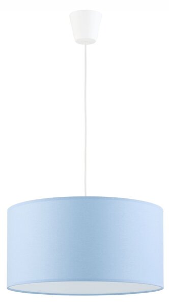 TK LIGHTING Lustr - RONDO 3232, Ø 40 cm, 230V/15W/1xE27, nebeská/bílá
