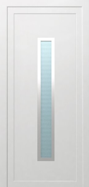 Solid Elements Vchodové dveře Hanna In, 90 P, 1000 × 2100 mm, plast, pravé, bílé, prosklené