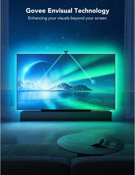 Govee - DreamView T2 DUAL TV 75-85" SMART LED podsvícení RGBIC Wi-Fi