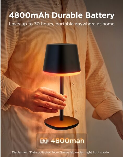 Govee - LED RGBICWW Stmívatelná stolní lampa CLASSIC MATTER LED/10W/5V Wi-Fi