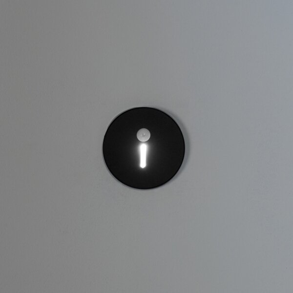 Kanlux 90794 - LED Schod. svítidlo se senz. MAGNIK LED/1,7W/230V CCT černá kul