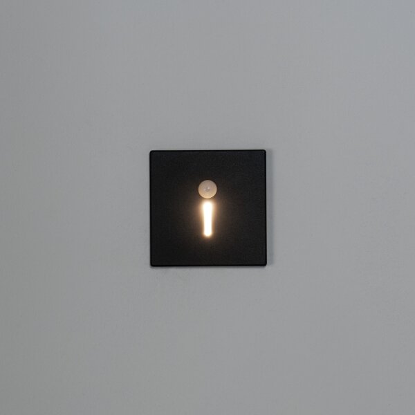 Kanlux 90790 - LED Schod. svítidlo se senz. MAGNIK LED/1,7W/230V CCT černá hran