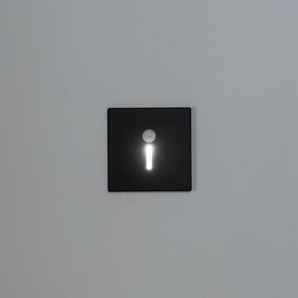 Kanlux 90790 - LED Schod. svítidlo se senz. MAGNIK LED/1,7W/230V CCT černá hran