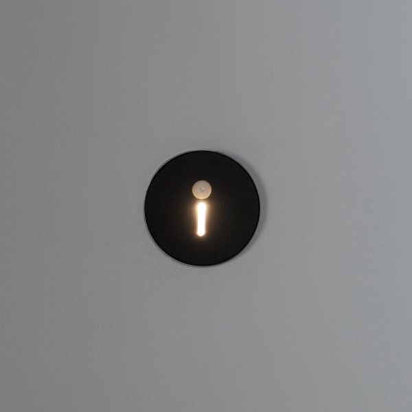 Kanlux 90794 - LED Schod. svítidlo se senz. MAGNIK LED/1,7W/230V CCT černá kul