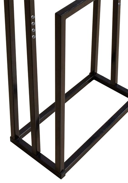 Tutumi Tutumi, 3-ramenný kovový stojan na ručníky 600x260x1000 mm 391840, černá matná, HOM-01003