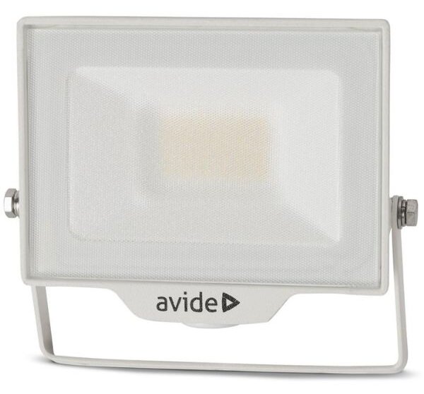 Prémiový ultratenký LED reflektor bílý 20W 2000lm, denní, s přípravou na čidlo, 3 roky