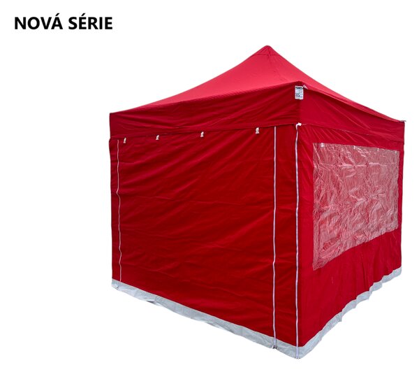 Nůžkový párty stan 3x3 m TENTino BIG HEXAGON Barva opláštění: 9A - ZELENÁ
