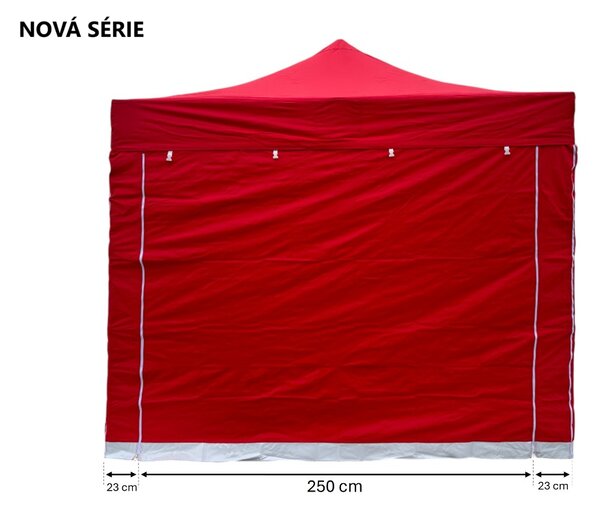Nůžkový párty stan 3x3 m TENTino BIG HEXAGON Barva opláštění: 9A - ZELENÁ