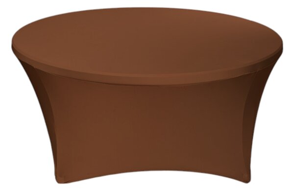 TENTino Elastický ubrus STANDARD na kulatý stůl 180 cm Barva ubrusu: BÍLÁ / WHITE