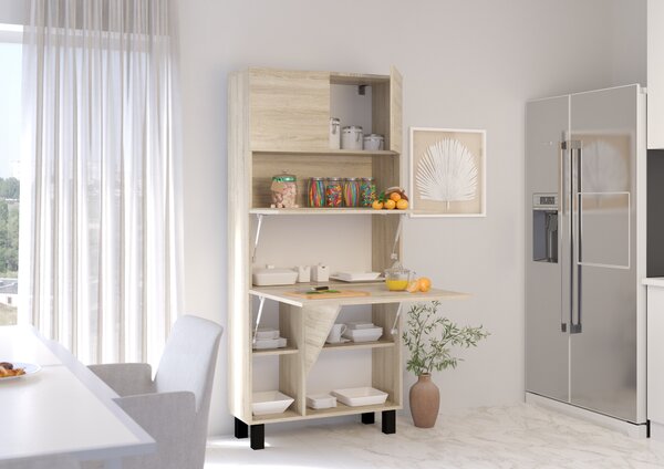 PC stolek Home (dub sonoma)