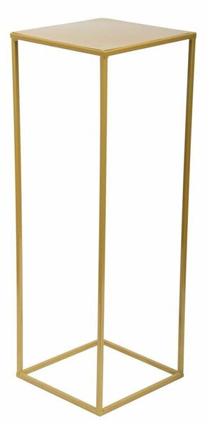 HowHomely Stojan na květiny Glenn 70 cm zlatý