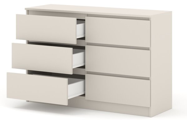 Komoda Maya S6 (kašmír). Akce -10%