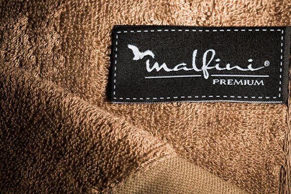 MALFINI Ručník Bamboo Towel - Nugátová | 50 x 100 cm