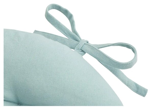 Sedák na židli JULIA modrá, průměr 40 cm