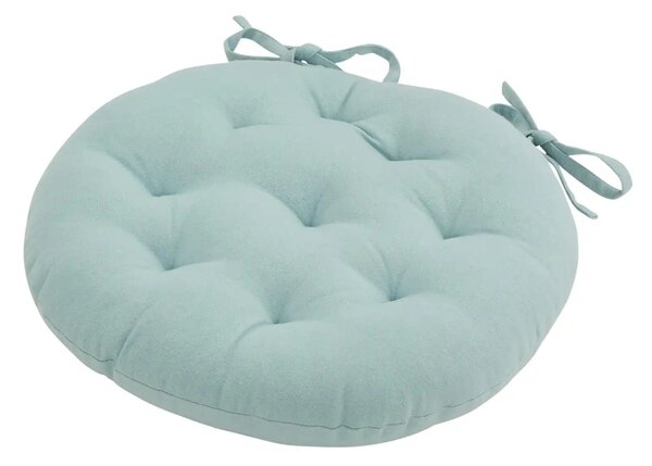 Sedák na židli JULIA modrá, průměr 40 cm