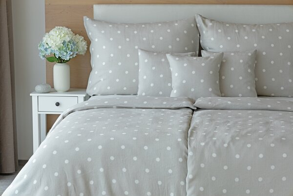 Povlečení Dotté Linen 100% len 1x 140/200, 1x 70/90