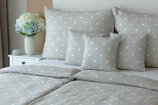 Povlečení Dotté Linen 100% len 1x 140/200, 1x 70/90