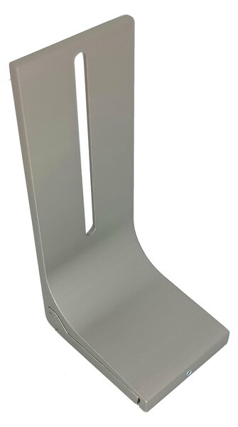 Kovovégarnýže.cz Garnýž Cubito anodizovaná nerez (INOX) Varianta jednořadá nebo dvouřadá: Jednořadá, Délka: 0-100cm, Uchycení látky: jezdec+šnekový háček