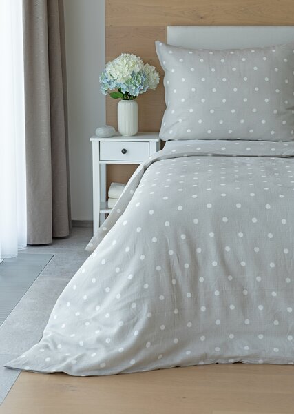 Povlečení Dotté Linen 100% len 1x 140/200, 1x 70/90