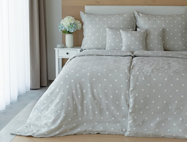 Povlečení Dotté Linen 100% len 1x 140/200, 1x 70/90