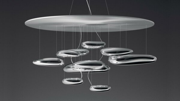 Artemide 1367110A - LED Stmívatelný lustr na lanku MERCURY LED/58W/230V 3000K