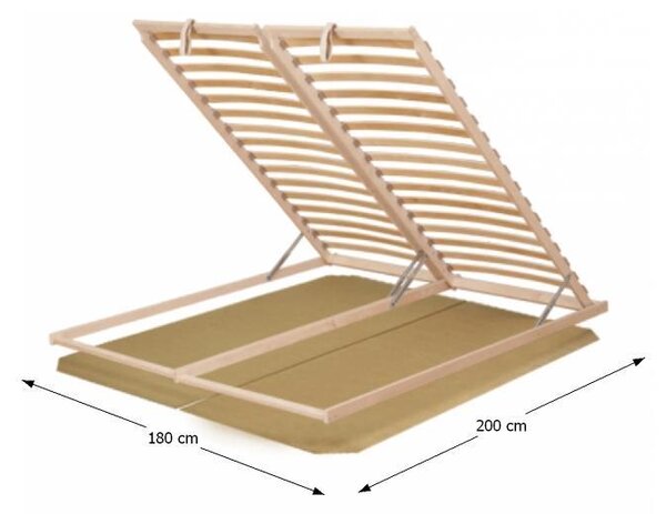 Lamelový rošt 200x180 cm Basilico flex