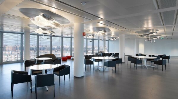 Artemide 1513010A - Lustr na lanku COSMIC 2xR7s/11W/230V lesklý chrom