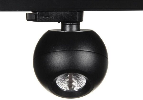 VÝPRODEJ VZORKU Deko-Light kolejnicový systém 3-fázový 230V Bellatrix 220-240V AC/50-60Hz 10,80 W 3000 K černá 707078