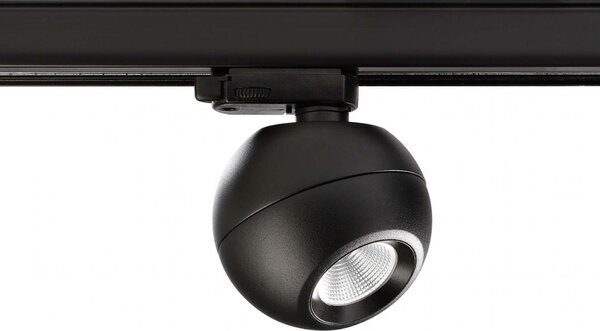 VÝPRODEJ VZORKU Deko-Light kolejnicový systém 3-fázový 230V Bellatrix 220-240V AC/50-60Hz 10,80 W 3000 K černá 707078