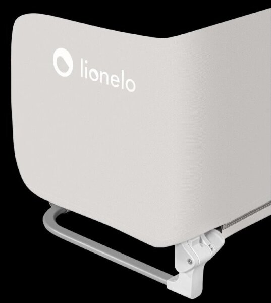 Lionelo - Bezpečnostní zábrana k posteli LORA šedá
