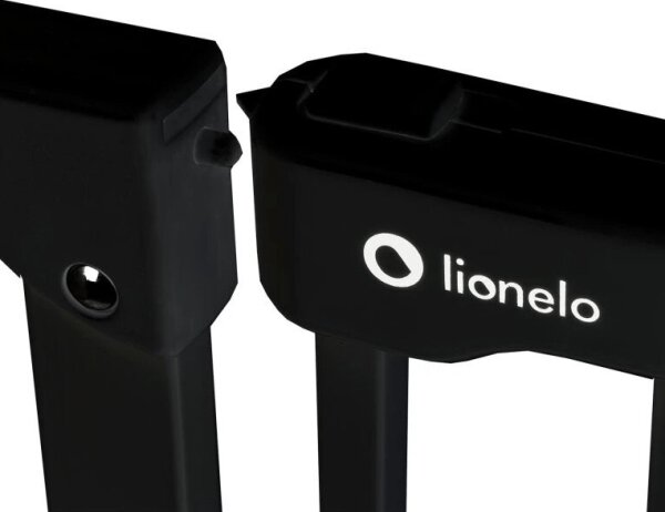 Lionelo - Bezpečnostní zábrana TRUUS SLIM černá