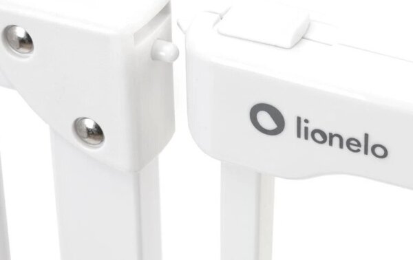 Lionelo - Bezpečnostní zábrana TRUUS SLIM LED 1xAAA bílá