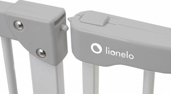 Lionelo - Bezpečnostní zábrana TRUUS SLIM LED 1xAAA šedá