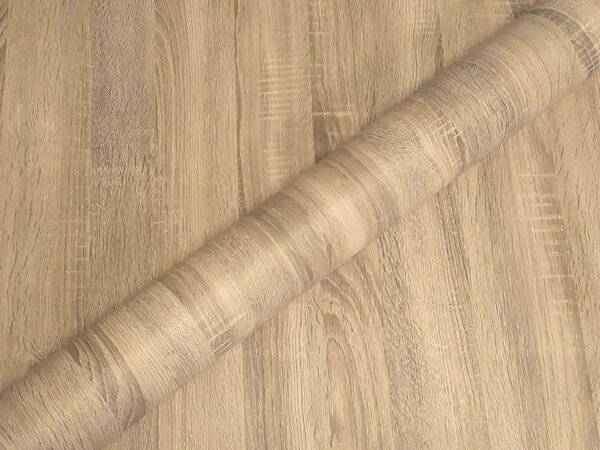 DIMEX | Samolepicí fólie na dveře 99-6245 | šíře 90 cm | DUB STŘEDNÍ COLUMBIA