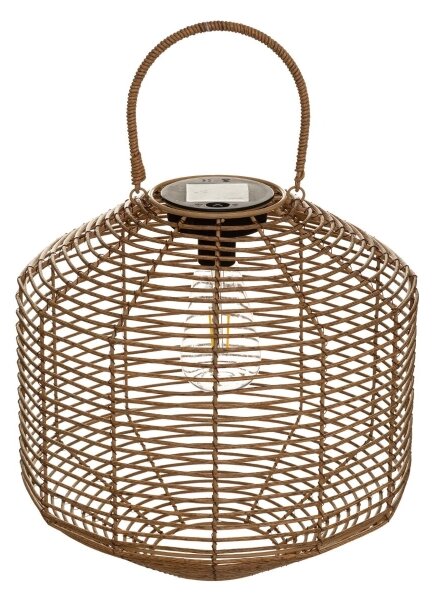 Atmosphera - LED Solární lampa CUBA LED/1,2V 800 mAh IP44 ratan