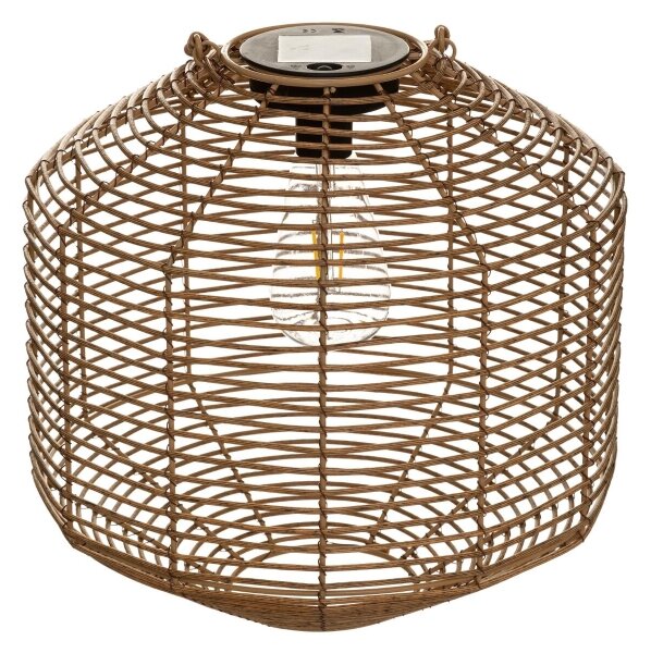 Atmosphera - LED Solární lampa CUBA LED/1,2V 800 mAh IP44 ratan