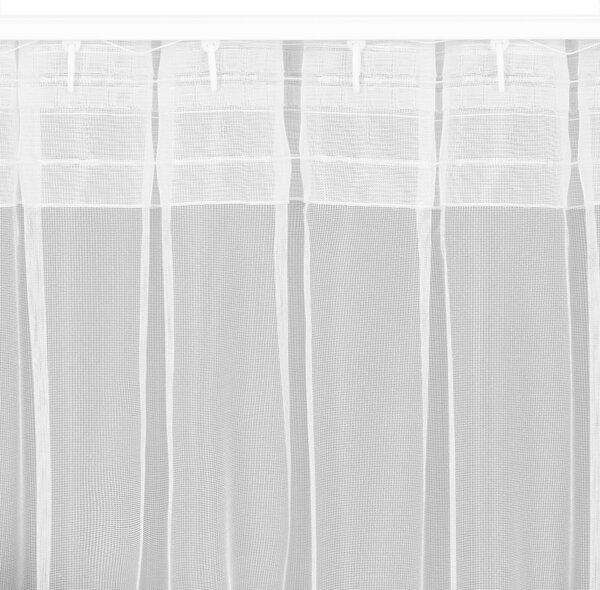 ZÁCLONA NA PÁSCE TONIA 400X300 CM BÍLÁ