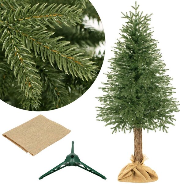 Vánoční stromek Smrk DeLuxe přírodní na kmínku 220 cm