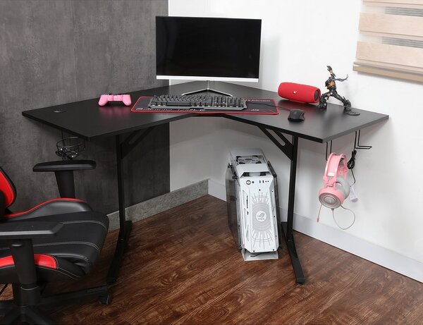 PC stůl Wesley, černá