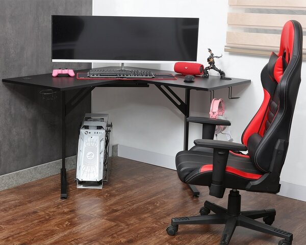 PC stůl Wesley, černá