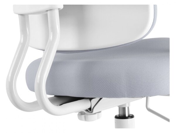 Dětská rostoucí židle Neoseat KIDDY THREE — látka, pratelný potah, šedá