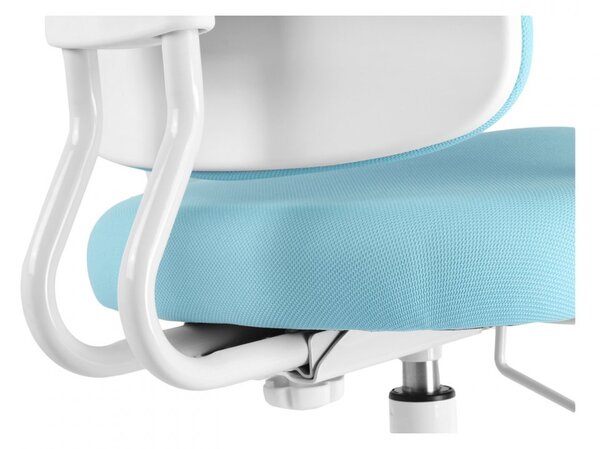 Dětská rostoucí židle Neoseat KIDDY THREE — látka, modrá