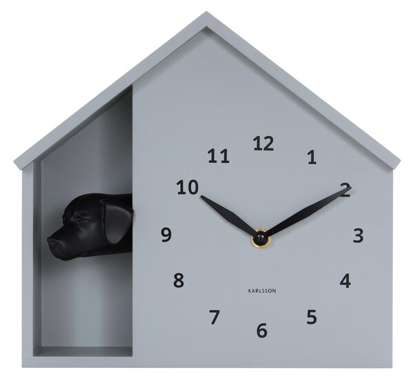 NÁSTĚNNÉ HODINY světle šedá 24.9/27 cm Karlsson - Nástěnné hodiny, Online Only